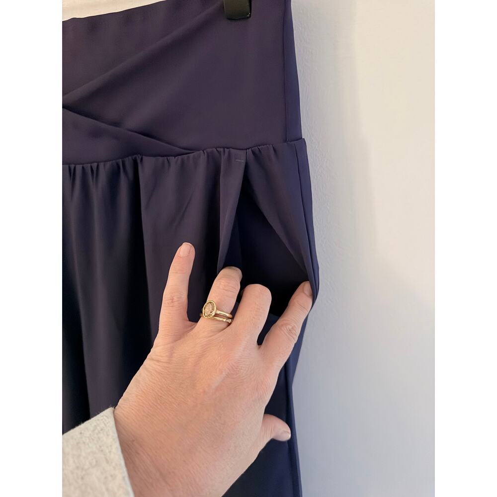 Halara Breezeful High Waisted Navy Crossover Quick Dry Resort Pants-Size S - Picture 3 of 7